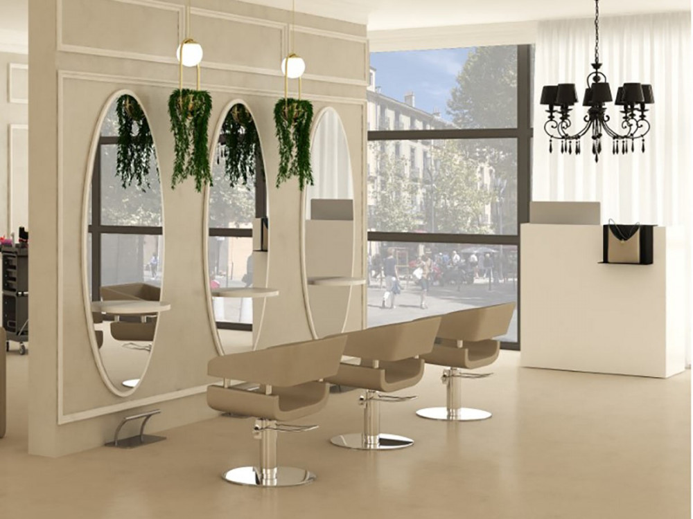 Poste de coiffage Oval