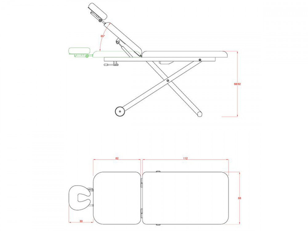 Latis - Table de massage électrique