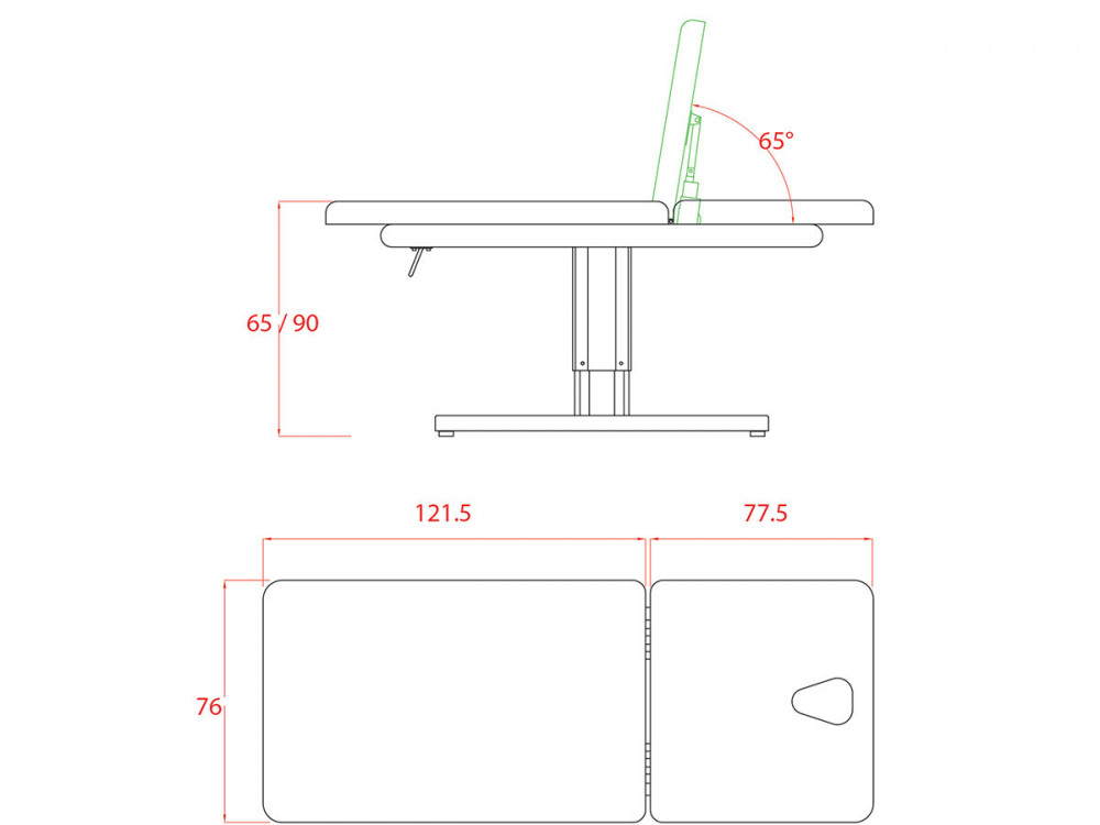 Trapp - Table de massage électrique