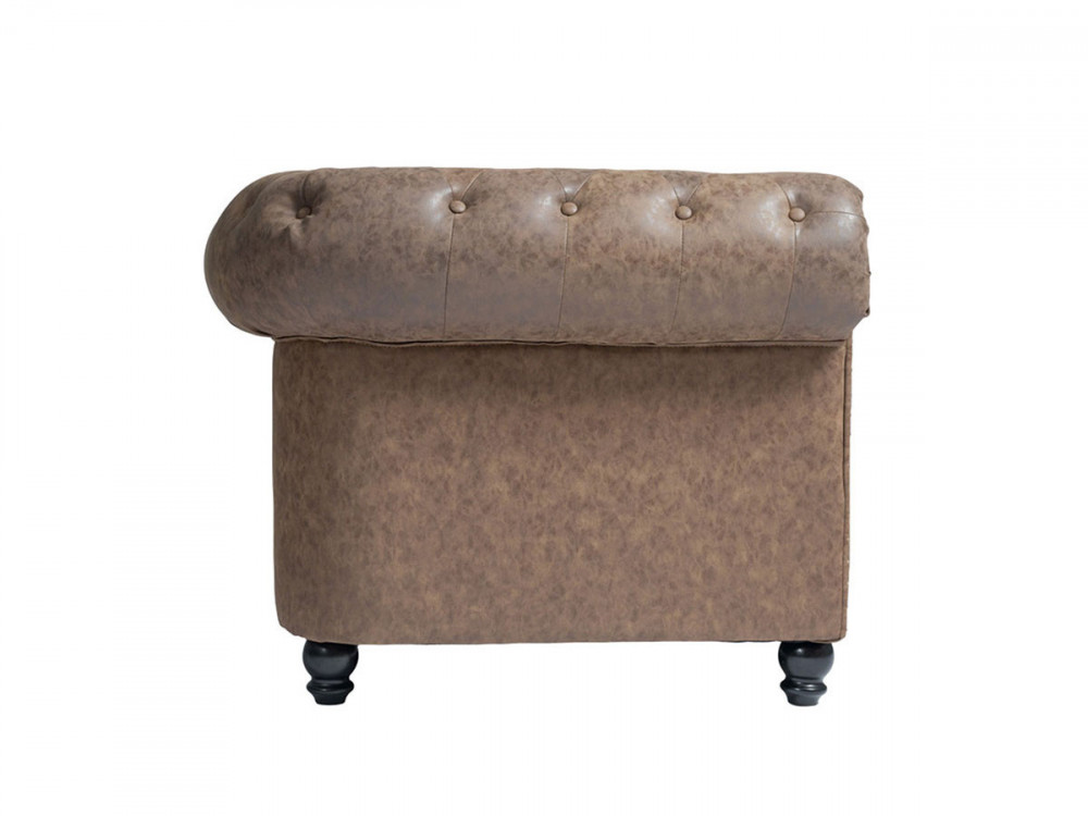 REPOSE BROWN - Fauteuil d'attente canapé