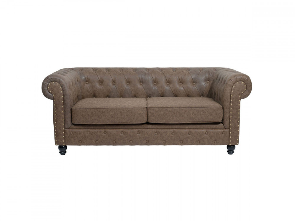 REPOSE BROWN - Fauteuil d'attente canapé