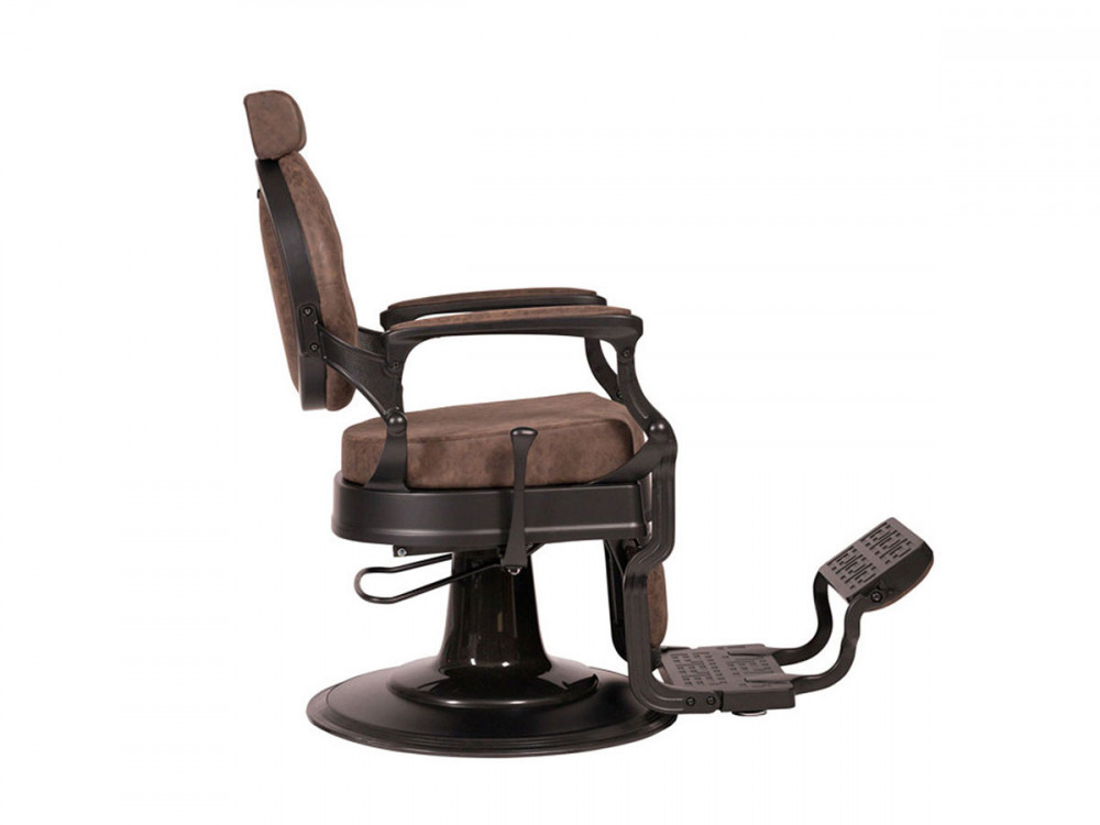 COOPER OLD BROWN - Fauteuil Barbier