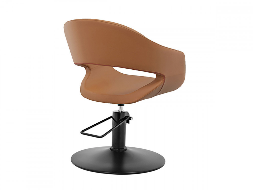 Romy Black Cognac - Fauteuil de coiffage