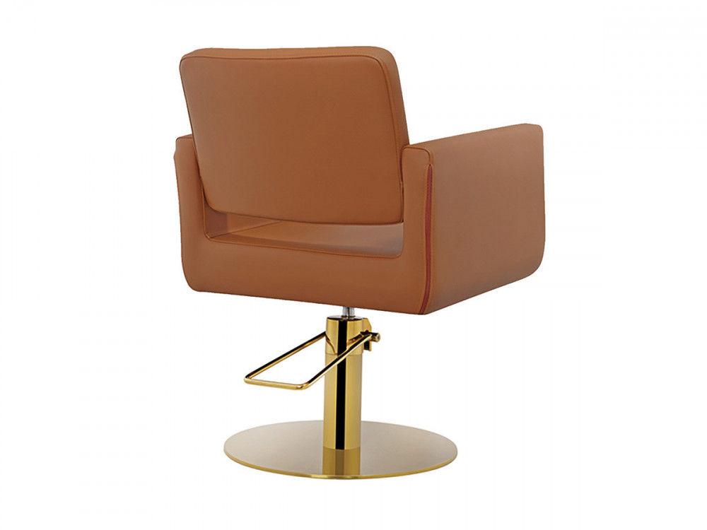Golda Cognac - Fauteuil de coiffage
