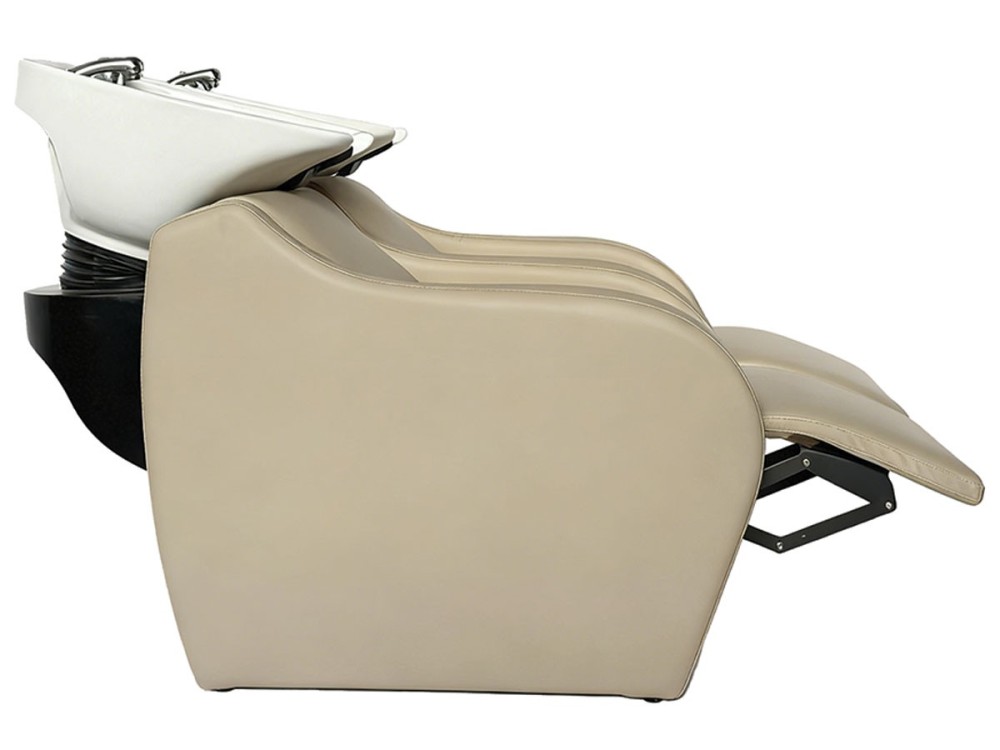 Metri Sofa Beige + relax - Bac de lavage + Repose jambes