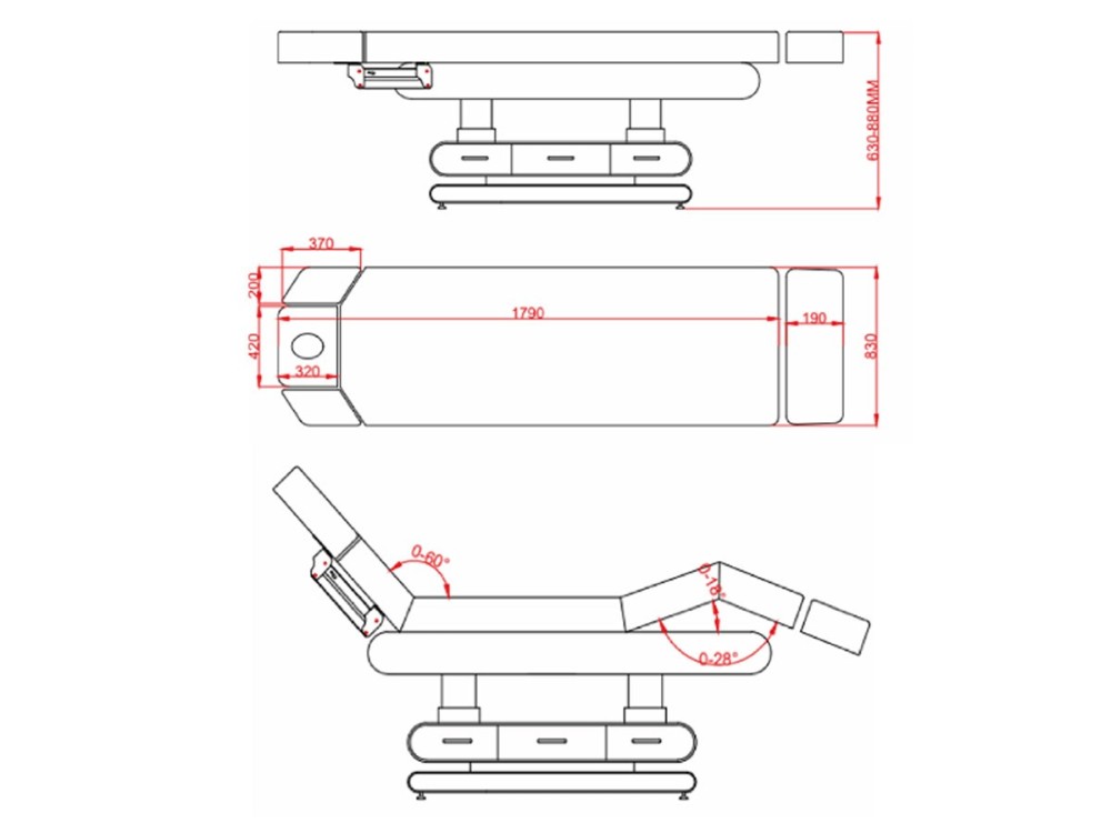 Post Beige - Tables électriques