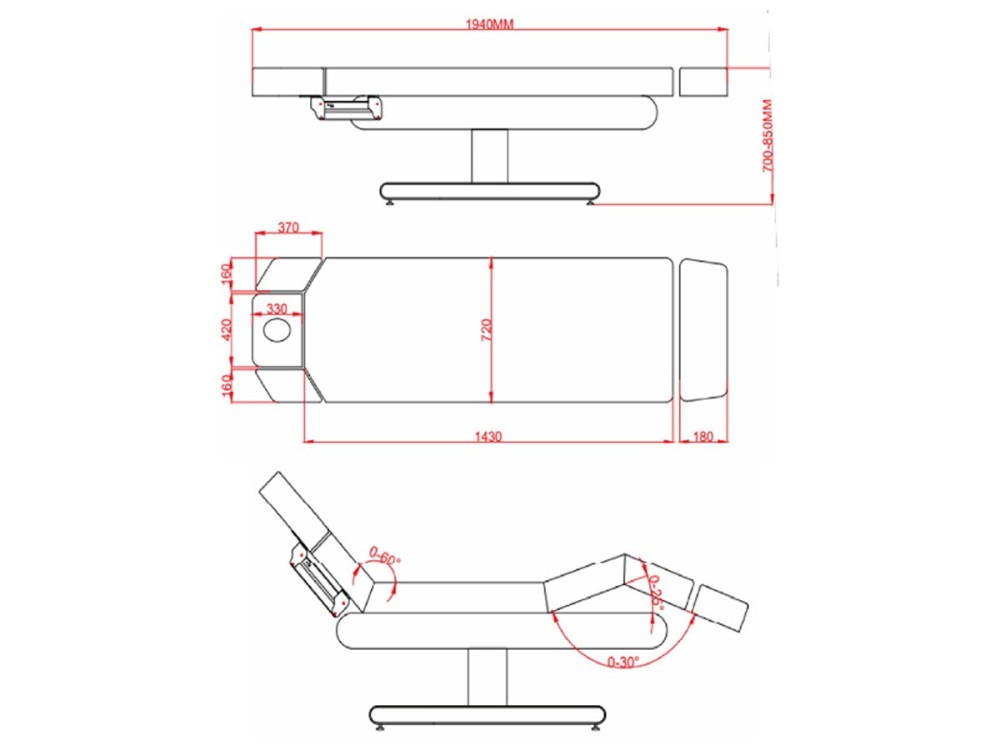 Leus White - Tables électriques