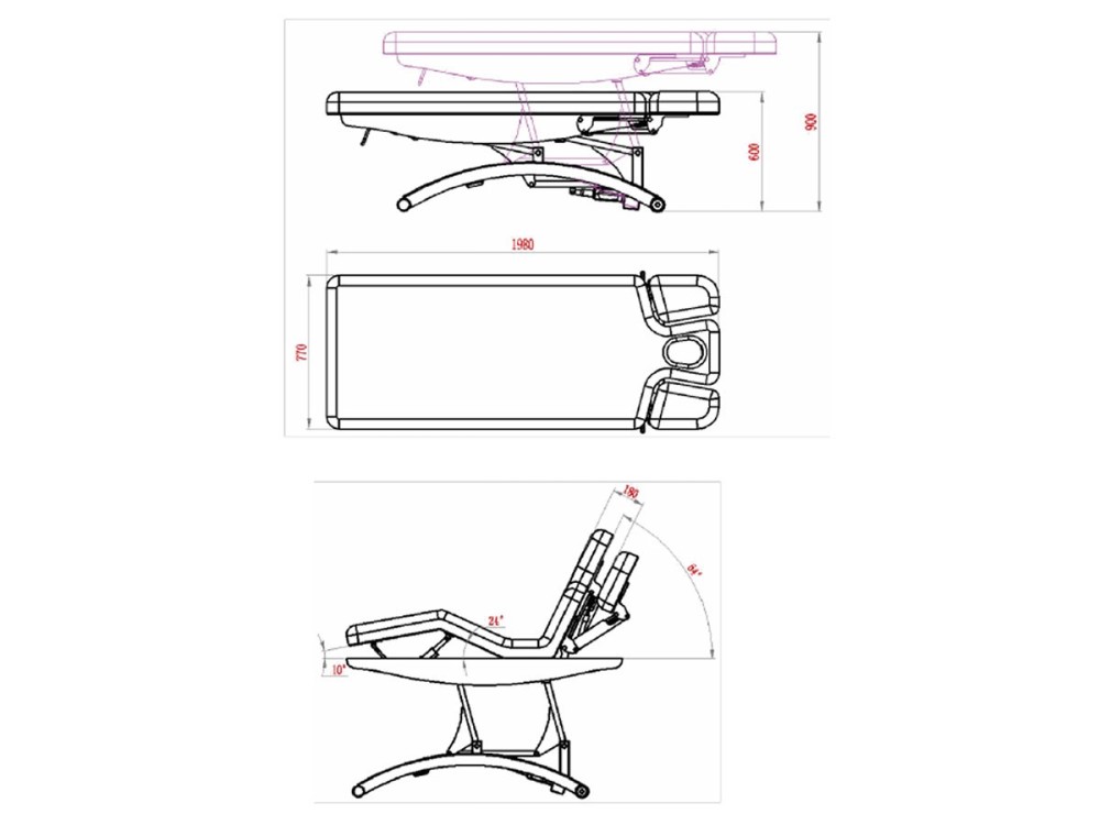 Tal Beige - Tables électriques
