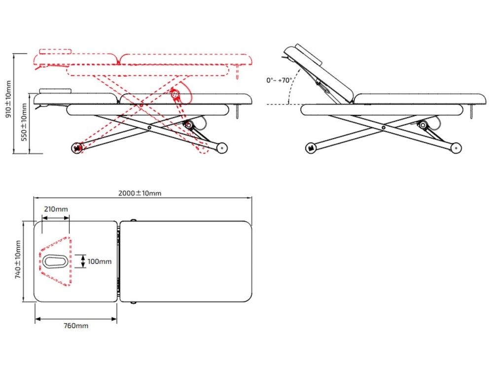 DRACO W - Tables électriques