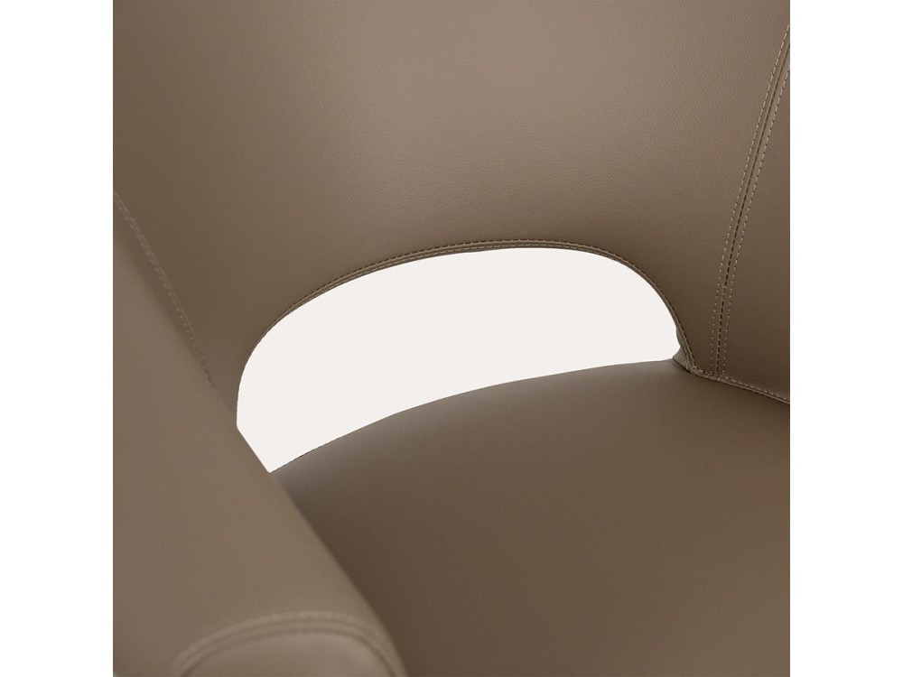 Cosmo Marron - Fauteuil de coiffage