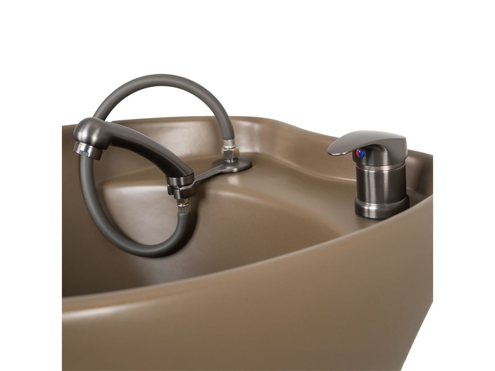 New Velaris Marron + air massage - Bac de lavage + Massage