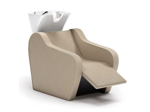 Bac de lavage + Repose jambes Flora + relax