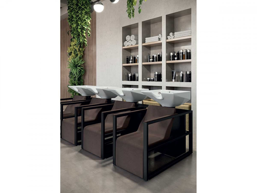 Bac de lavage + Repose jambes Industrial + relax