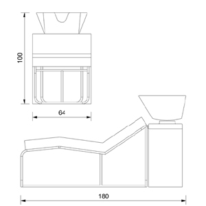 Fiche technique CU29 CHAISE LONGUE
