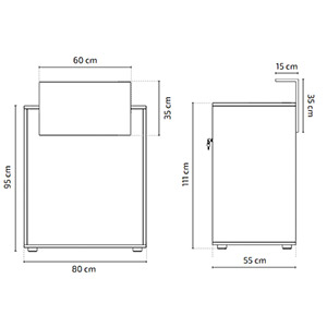 fiche technique Dylan Desk